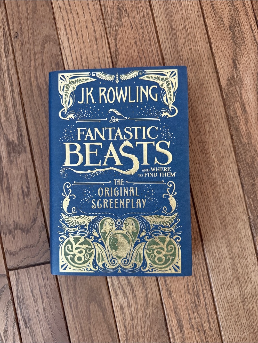 Fantastic Beasts Original Screenplay - Blue & Gold Hardcover